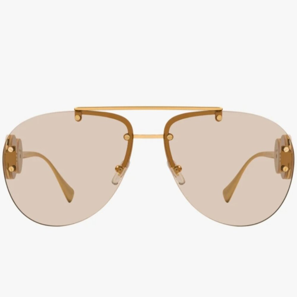 VERSACE 2250 Beige Sunglasses - Picture 4 of 7